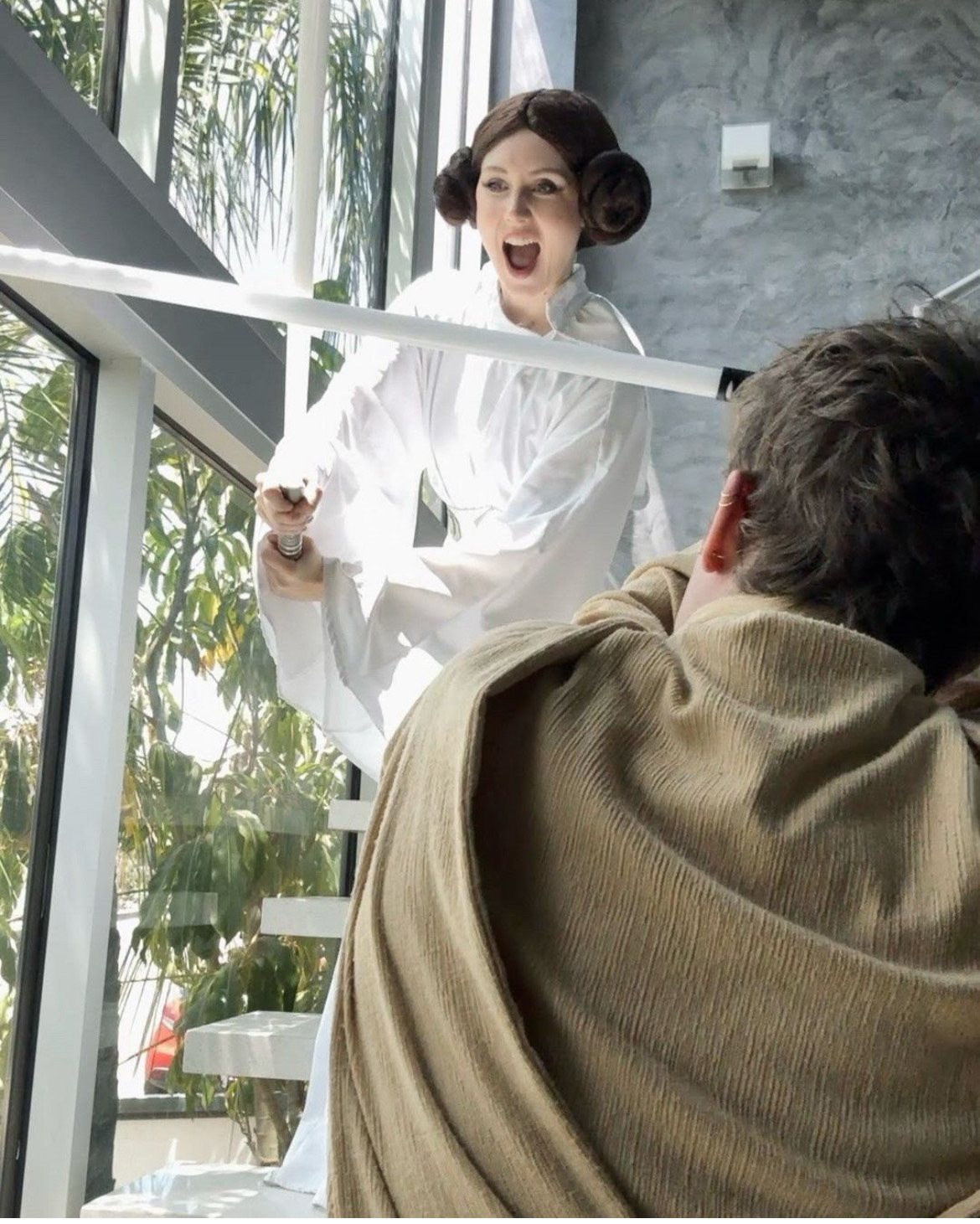 Jedi training at kids party Fort Lauderdale