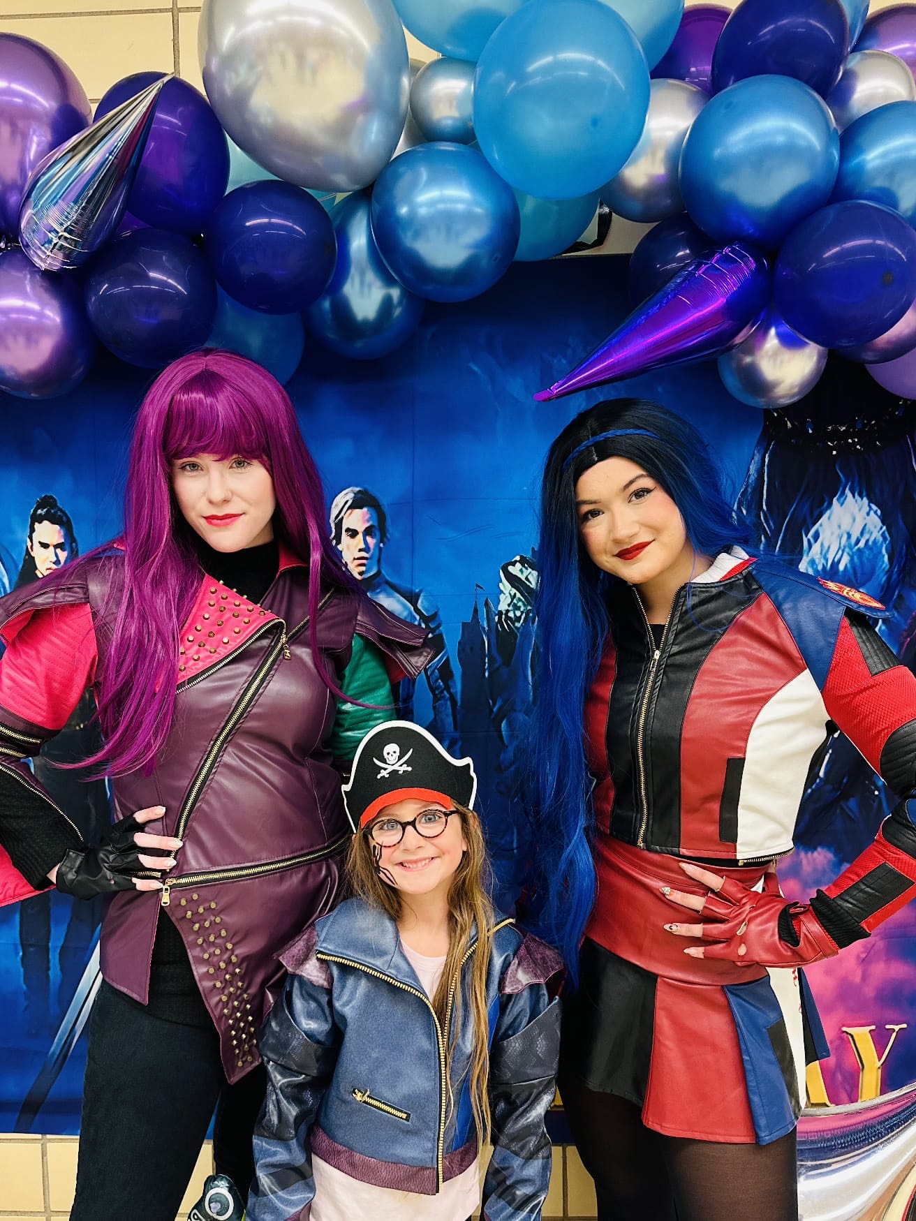 Mascot character at San Diego party